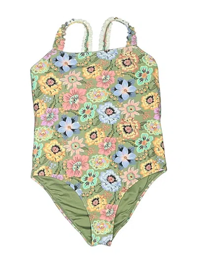 Pre-owned O'neill One Piece Swimsuit In Green