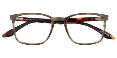 O'neill Ono 4550 107 Occhiali Da Vista Verdi Per Uomo (solo Montatura) In Brown