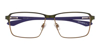 O'neill Ono 4563 007 Occhiali Da Vista Verdi Per Uomo (solo Montatura) In Multi
