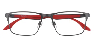 O'neill Ono 4564 005 Occhiali Da Vista Gunmetal Per Uomo (solo Montatura) In Black