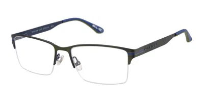 O'neill Ono 4566 007 Occhiali Da Vista Verdi Per Uomo (solo Montatura) In Green