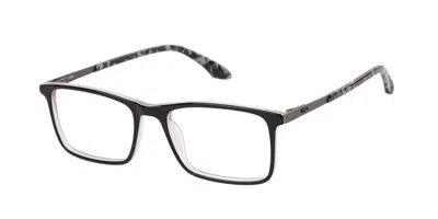 O'neill Ono 4593 104 Men's Glasses Black Size 52 - Free Lenses - Blue Light Block Available In Black On White