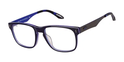 O'neill Ono 4598 106 Men's Glasses Blue Size 53 - Free Lenses - Blue Light Block Available In Blue On Blue