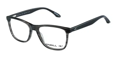 O'neill Ono 4605 108 Men's Glasses Clear Size 53 - Free Lenses - Blue Light Block Available In Transparent Grey Horn