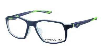 O'neill Ono 4606 106 Men's Glasses Blue Size 56 - Free Lenses - Blue Light Block Available In Blue On Light Blue