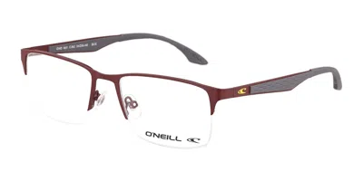 O'neill Ono 4611 062 Men's Glasses Red Size 54 - Free Lenses - Blue Light Block Available