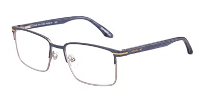 O'neill Ono 4616 006 Men's Glasses Blue Size 54 - Free Lenses - Blue Light Block Available In Blue,silver