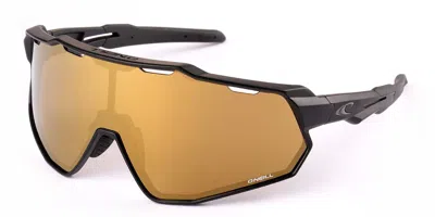 O'neill Ons 9040 2.0 104 Polarized Gld Occhiali Da Sole Neri Per Uomo In Multi