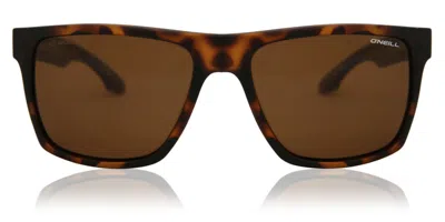 O'neill Ons Harlyn Polarized 102p Men's Sunglasses Tortoiseshell Size 57 In Multi