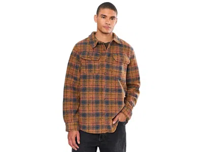 O'neill Outside Heavy Shirt Jacket Men's Jacket Woodshack: Sm, Flannel/polyester In Brown