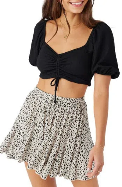 O'neill Polly Cinched Crop Top