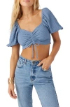 O'neill Polly Cinched Crop Top