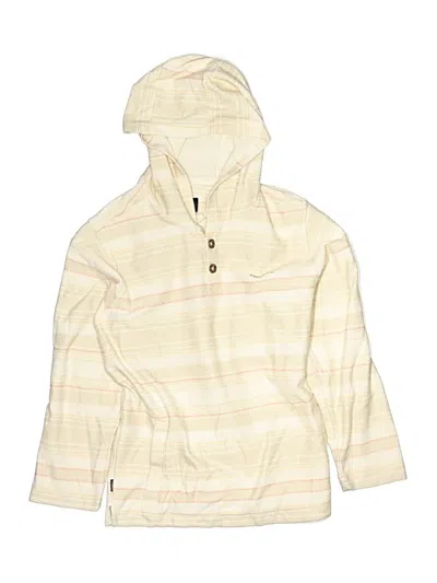 Pre-owned O'neill Kids' Pullover Hoodie In Ivory