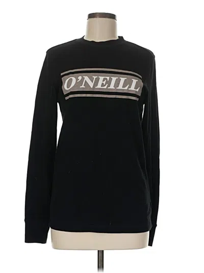 Pre-owned O'neill Pullover Sweater In Black