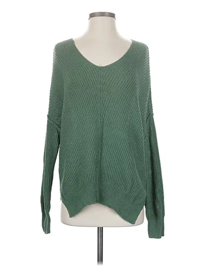 Pre-owned O'neill Pullover Sweater In Green