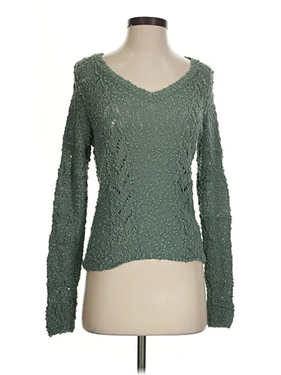 Pre-owned O'neill Pullover Sweater In Green