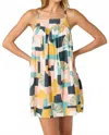 O'neill Quinn Geo Dress In Multi In Multi