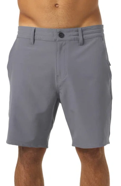O'neill Recon Water Repellent Hybrid Shorts In Gray