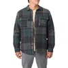O'neill Redmond Fleece Lined Button-up Shirt Jacket In Multi