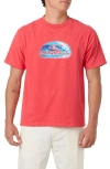 O'neill Reef Break Graphic T-shirt In Red