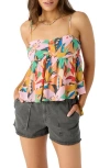 O'neill Reeta Cabana Floral Babydoll Camisole