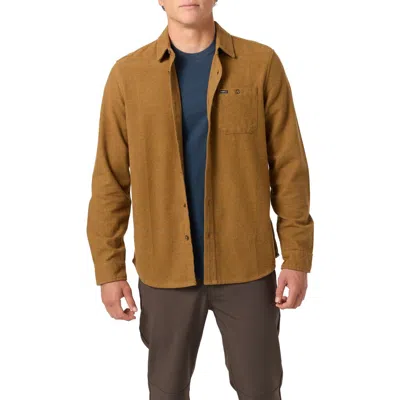 O'neill Regent Flannel Button-up Shirt In Brown