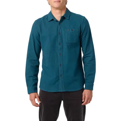 O'neill Regent Flannel Button-up Shirt In Gray