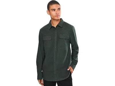 O'neill Regent Flannel Shirt Men's Clothing Hunter Green: Md, Cotton/flannel/polyester