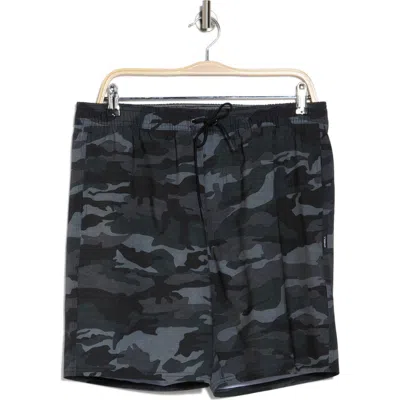 O'neill Reserve Drawstring Waist Shorts In Black Camo