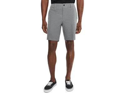 O'neill Reserve Light Check Water Repellent Bermuda Shorts In Graphite