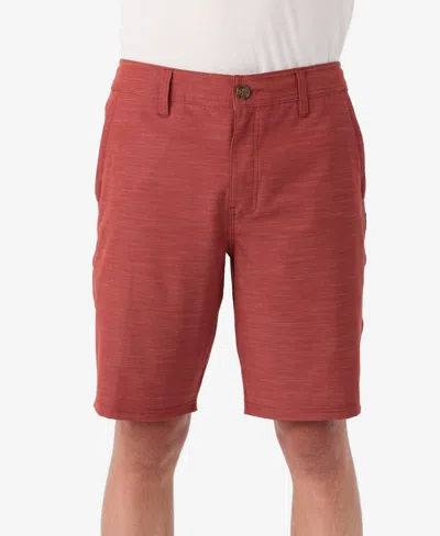 O'neill Reserve Slub 20 Shorts In Rust