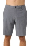 O'neill Reserve Water Repellent Shorts In Heather Grey