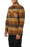 O'neill Richmond Flannel Button-up Shirt In Brown