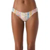 O'neill Rio Floral Blue Lagoon Reversible Swim Bottoms
