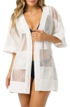 O'neill Risa Cover-up Beach Robe In White