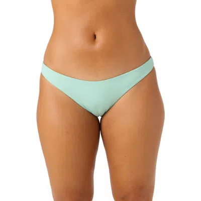 O'neill Rockley Saltwater Solids Bikini Bottoms In Green