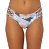 O'neill Roxbury Boulders Womens Strappy Floral Print Swim Bottom Separates In Multi