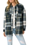 O'neill Rune Oversize Superfleece Shirt Jacket In Green