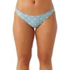 O'neill Saltwater Essentials Rockley Bikini Bottoms In Blue Multi