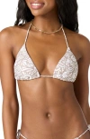 O'neill Saltwater Essentials Venice Bikini Top In Dune