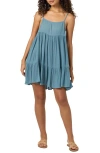 O'neill Saltwater Rilee Cover-up Minidress In Blue