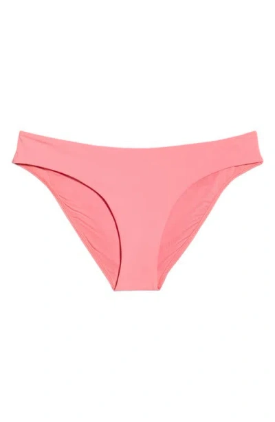 O'neill Saltwater Solids Bikini Bottoms In Pink