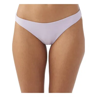 O'neill Saltwater Solids Flamenco Bikini Bottom Womens Black Swimwear App2977 In Purple