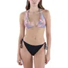 O'neill Saltwater Solids Maracas Bottom Womens Side Tie Polyester Swim Bottom Separates In Black