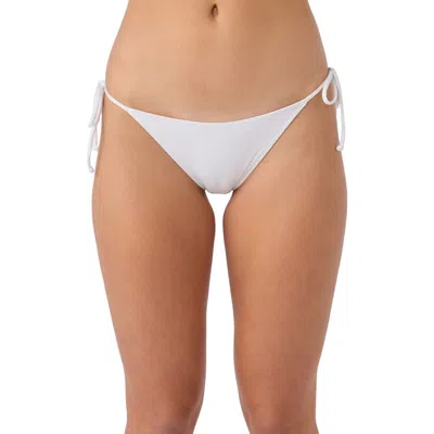 O'neill Saltwater Solids Maracas Rib Side Tie Bikini Bottoms