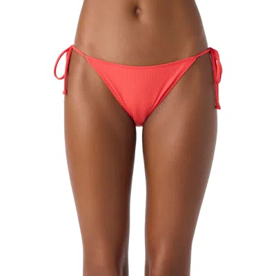 O'neill Saltwater Solids Maracas Rib Side Tie Bikini Bottoms