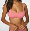 O'neill Saltwater Solids Surfside Top In Tea Rose In Pink
