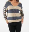 O'neill Sand Dollar Sweater In Multi Color In Gray