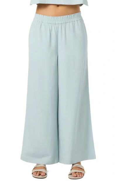 O'neill Sanders Wide Leg Pants In Blue