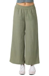 O'neill Sanders Wide Leg Pants In Gray
